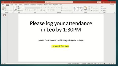 Thumbnail for 241203 - 1PM - M2 - PCM - Mental Health: Large Group Workshop - Burton