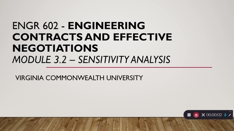 Thumbnail for Engineering Contracts and Effective Negotiations 3.2