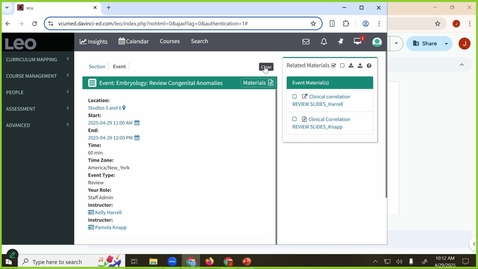 Thumbnail for 250429 - M1 - REP - 10am - Embryology: Development of Vascular Supply + Review Congenital Anomalies - Knapp + Harrell 