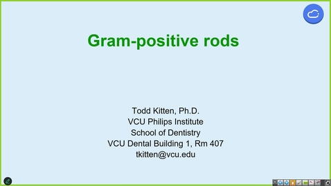 Thumbnail for 241018  - M1 - I&amp;I - 8am - Gram Positive Rods + Clinical Correlation: Bone and Joint Infections - Kitten + Reznicek