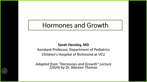 Thumbnail for 260417 - 11AM - M1 - ENDO - Growth Disorders - Hensley