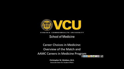 Thumbnail for 240805 - M1  -  1pm - Careers in Medicine - Woleben