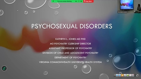 Thumbnail for 260116 - M2 - BHS - 8am - Psychosexual Disorders + Psychiatric Aspects of Med Practice + Psychosis - Jones + Levenson + Mushbashir