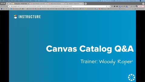 Thumbnail for Canvas Catalog Admin Q:A