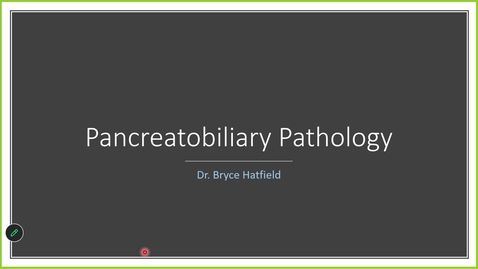 Thumbnail for 260327 - M1 - 9AM - GI - Pancreatobiliary and Liver Pathology