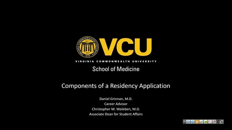 Thumbnail for 250402  - M1 - CIM - 1pm -  Components of the Residency Application - Grinnan