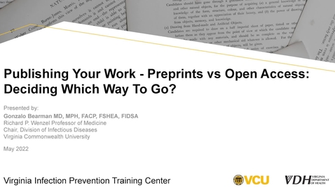 Thumbnail for Publishing Your Work: Preprints vs. Open Access