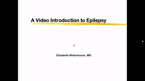 Thumbnail for entry 211206 - M2 - 8am - NRS - Epilepsy - Waterhouse