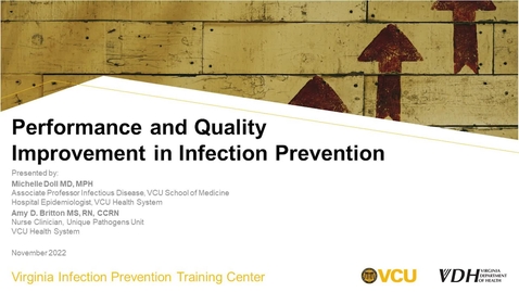 Thumbnail for Performance and Quality Improvement in Infection Prevention