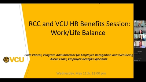 Thumbnail for RCC working caregivers Benefits Overview