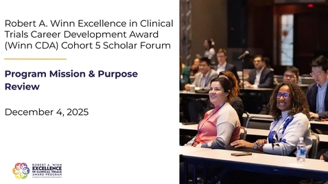 Thumbnail for 12.4.25 - Program Mission &amp; Purpose Review