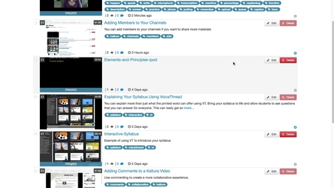Thumbnail for Uploading Media to Your Library