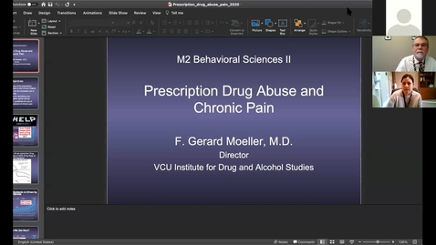 Thumbnail for entry 201210 - M2 - 9am - MBB - Pain Management and Prescription Opioid Abuse - Moeller