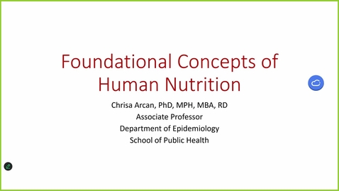 Thumbnail for 250908 - M1 - 9AM - MBHD Nutrition Topics I