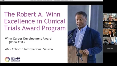 Thumbnail for Winn CDA Cohort 5 Informational Session #1 - 1/13/25