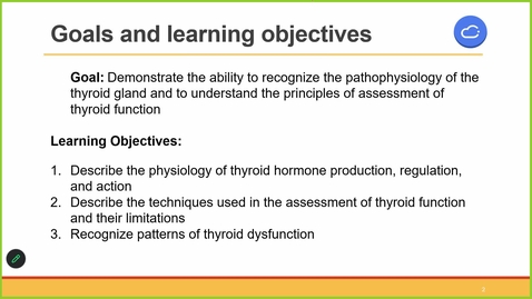 Thumbnail for 260416 - M1 - 11AM - ENDO - Thyroid Physiology