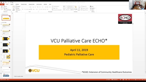 Thumbnail for Palliative ECHO: Pediatric Palliative Care (Apr. 2019)