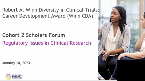 Thumbnail for entry Winn CDA Cohort 2 Scholars Forum 1/18/23