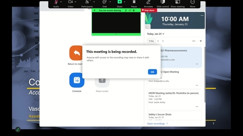 Thumbnail for [P3] PHAR 621 Pharmacoeconomics