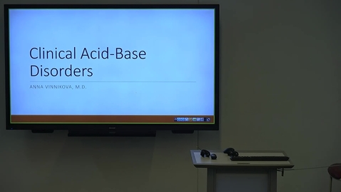 Thumbnail for 241014 - 8AM - M2 - RENL - Clinical Acid-Base Disorders 