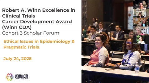 Thumbnail for 7/24/25 - Ethical Issues in Epidemiology &amp; Pragmatic Trials