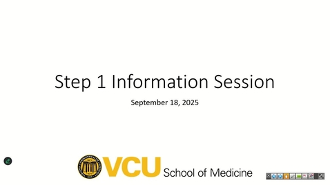 Thumbnail for 250918 - M2 - USMLE - 12pm -  Step 1 Prep Session - Domico