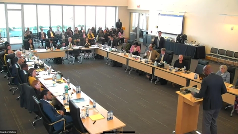 Thumbnail for Dr. Aashir Nasim  Board of Visitors Meeting March 21, 2022