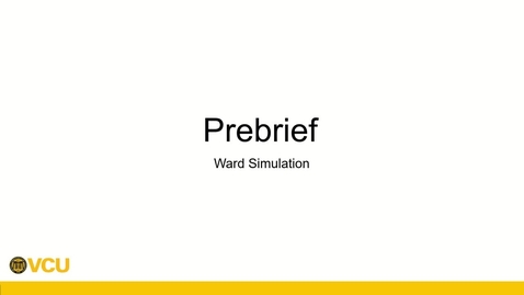 Thumbnail for 250320 - TTM3 - 8:30AM-  Ward Sim Pre-Brief