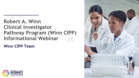 Thumbnail for entry Winn CIPP Cohort 3 Info Webinar Pre-Recording