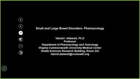 Thumbnail for 260330 - M1 - 10AM - GI - Pharmacology of Large and Small Bowel