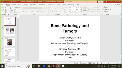Thumbnail for 250131 - M1 - MOVE - 930am - Ortho: Bone Path/Tumor  - Domson