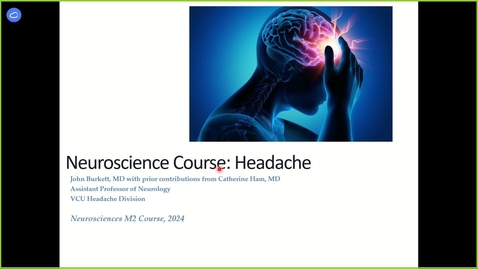 Thumbnail for 241211 - 10AM - M2 - NRS - Headache - Burkett
