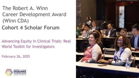 Thumbnail for Winn CDA Cohort 4 Scholar Forum (2/26/25)