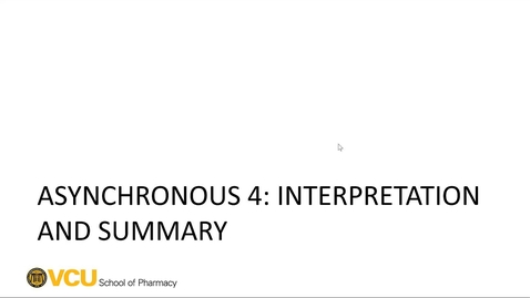 Thumbnail for entry CUA - Interpretation and Summary