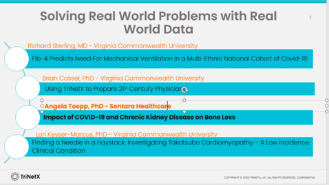 Thumbnail for entry Impact Of COVID 19 And Chronic Kidney Disease On Bone Loss