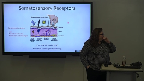 Thumbnail for 241106 - M2 - 9AM - NRS - Sensory Receptors and Somatosensory Physiology 