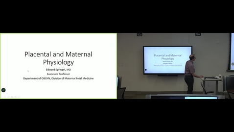Thumbnail for 260515 - M1 - 8AM - REP - Maternal/Fetal/Placental Physiology