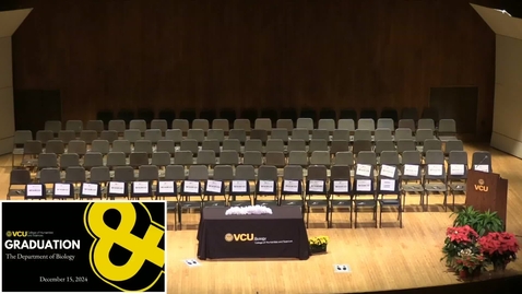 Thumbnail for VCUDepartmentofBiology2024_12_15_2pmPerformanceVideo