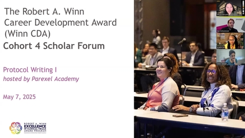 Thumbnail for Winn CDA Cohort 4 Scholar Forum Year 1 (5/7/25)