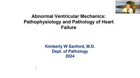 Thumbnail for 240816 - M2 - 8AM - CARD - Abnormal Ventricular Mechanics: Pathophysiology and Pathology of Heart Failure PT 1