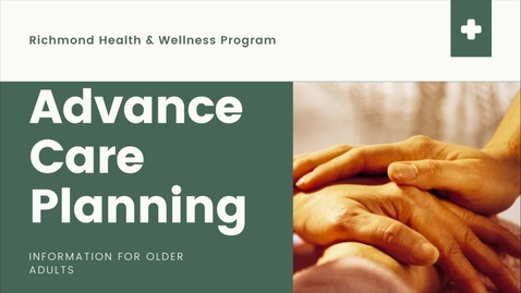 Thumbnail for Advance Care Planning 