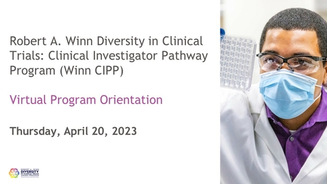 Thumbnail for entry Winn CIPP Cohort 2 Virtual Orientation  4.20.23