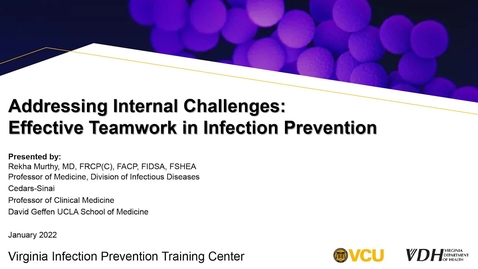 Thumbnail for Addressing Internal Challenges: Effective Teamwork in Infection Prevention