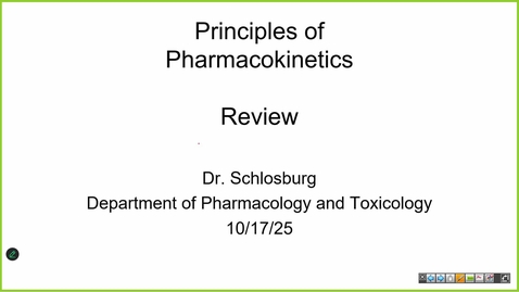 Thumbnail for 251017 - M1 - PHARM - Pharmacology Review