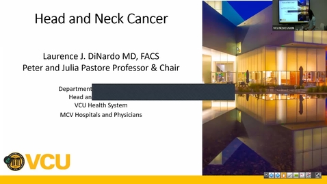 Thumbnail for 250912 - M2 - PULM - 8am -  Head and Neck Cancer + PFTs - DiNardo + Pedram