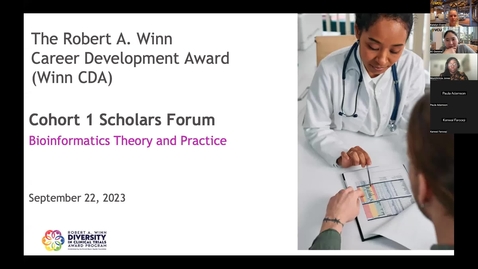 Thumbnail for entry 9.22.23 Winn CDA Cohort 1 Scholar Forum