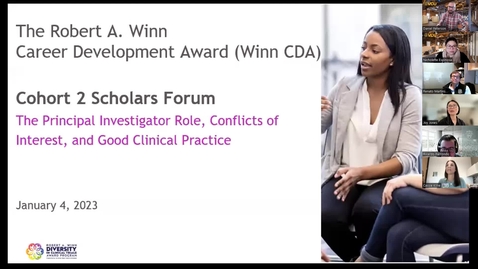 Thumbnail for entry Winn CDA Cohort 2 Scholars Forum #3 1/4/23