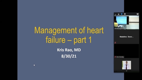 Thumbnail for entry 210830-M2-8am - CARD-Management of Heart Failure-Rao