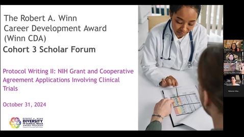 Thumbnail for Winn CDA Cohort 3 Scholar Forum #41 (10/31/24)