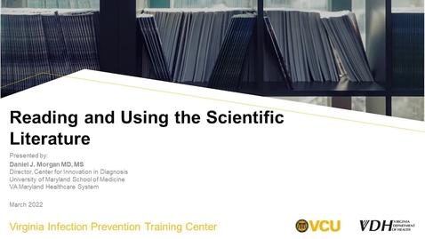 Thumbnail for Reading and Using the Scientific Literature